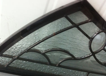 Do retângulo de vidro decorativo de bronze do painel da pátina do zinco forma de barra redonda oval meia