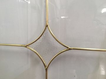 Metal a umidade dos painéis do vidro da porta de armário do quadro - impermeabilize a madeira compensada da placa