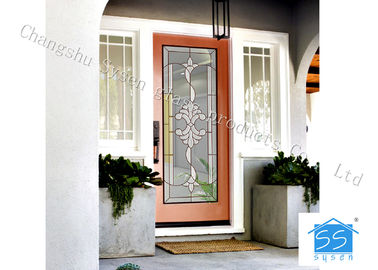 Placa dobro que desliza portas deslizantes de vidro interiores/exteriores de portas francesas,