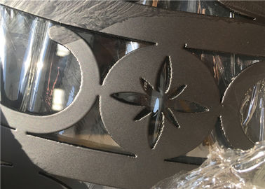 O Agon de vidro da porta luxuosa de aço do ferro forjado da porta dobro da casa encheu o tamanho 22*64inch dado forma
