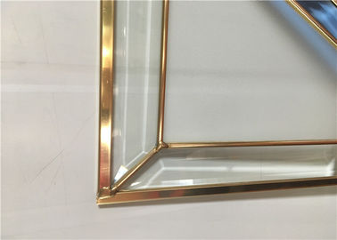 Painéis de vidro decorativos artísticos, certificação de vidro geada de IGCC IGMA do armário
