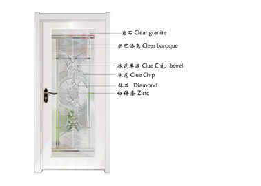 Painéis de vidro translúcidos do flutuador colorido, vidro decorativo da porta 3-8 milímetros de espessura