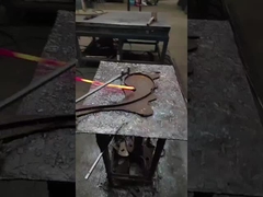 Portas de ferro e vidro ocos Duplo vidro isolante