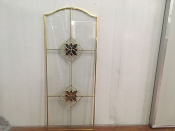 Painéis de vidro decorativos endurecidos para armários, vidro geado artístico do armário