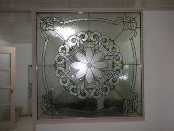Espessura decorativa do vidro de janela 1.6-3 do banheiro da isolação térmica Cm