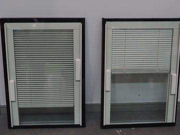 Cortinas horizontais entre o vidro, cortinas do teste padrão do alumínio para a janela da porta
