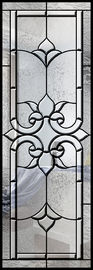 o vidro decorativo do painel da apelação do vidro geado para a superfície do teste padrão da casa do apartamento limpou com jato de areia