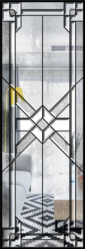 IGCC contemporâneo IGMA manchou o vidro decorativo do painel